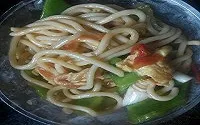 鸡蛋西红柿炒饸烙面步骤十四